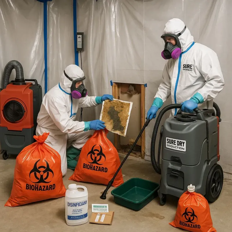Contaminated Water Handling Protocols process in Big Sandy, TX